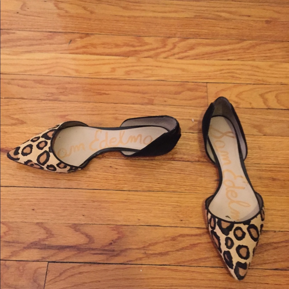 Sam Edelman Leopard Flats